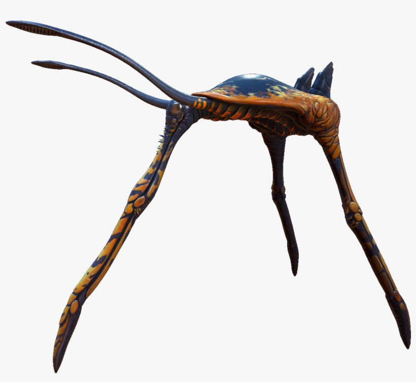Sea Treader Fauna - Sea Treader Subnautica - Free Transparent PNG ...