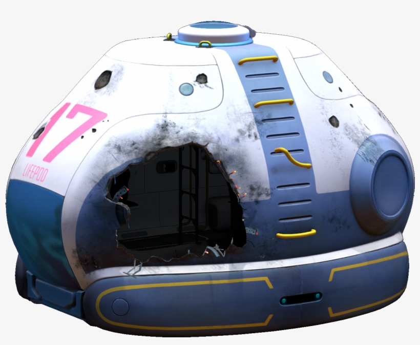Destroyed Lifepods - Subnautica Lifepod Png, transparent png #2295582
