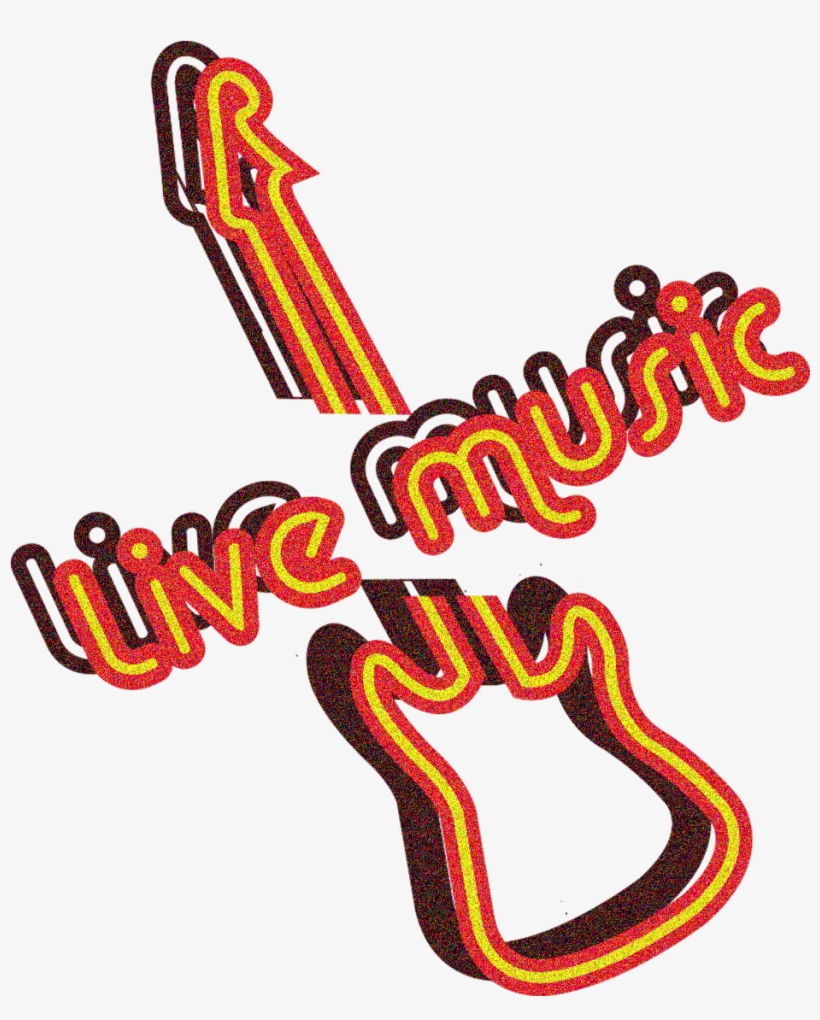 Live Music Sign Png Clip Freeuse Download - Live Music Logo Png, transparent png #2295813