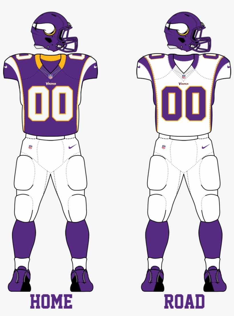 Minnesota Vikings 2012 Uniforms - Minnesota Vikings Uniforms, transparent png #2295852
