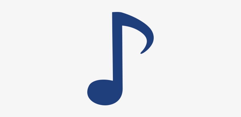 Blue Music Note Png - Music Notes No Background, transparent png #2295901