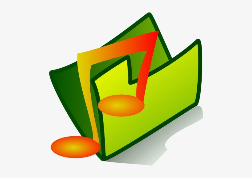 Vector - Imagenes Png Carpeta De De Musica, transparent png #2296127