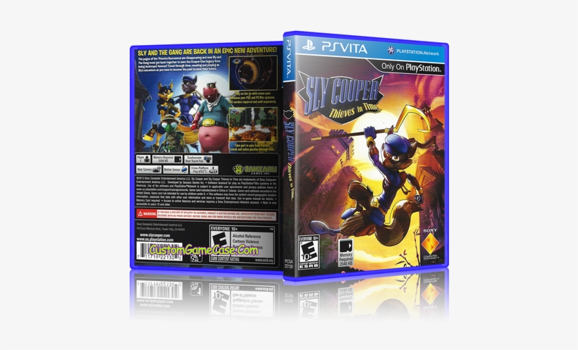 Sly Cooper Thieves In Time - Sly Cooper: Thieves In Time (ps Vita) (new), transparent png #2296171