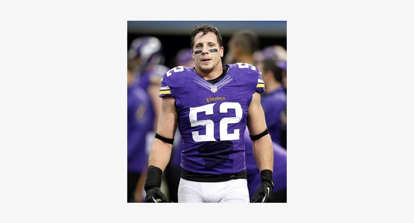 Minnesota Vikings Linebacker Chad Greenway - Minnesota Vikings Linebacker, transparent png #2296173