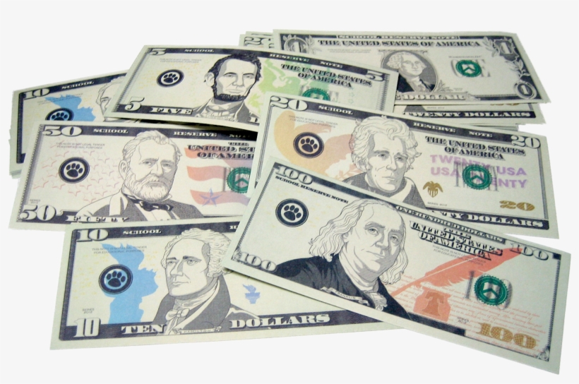 Teacher Created Resources Play Money Assorted Bills, transparent png #2296896