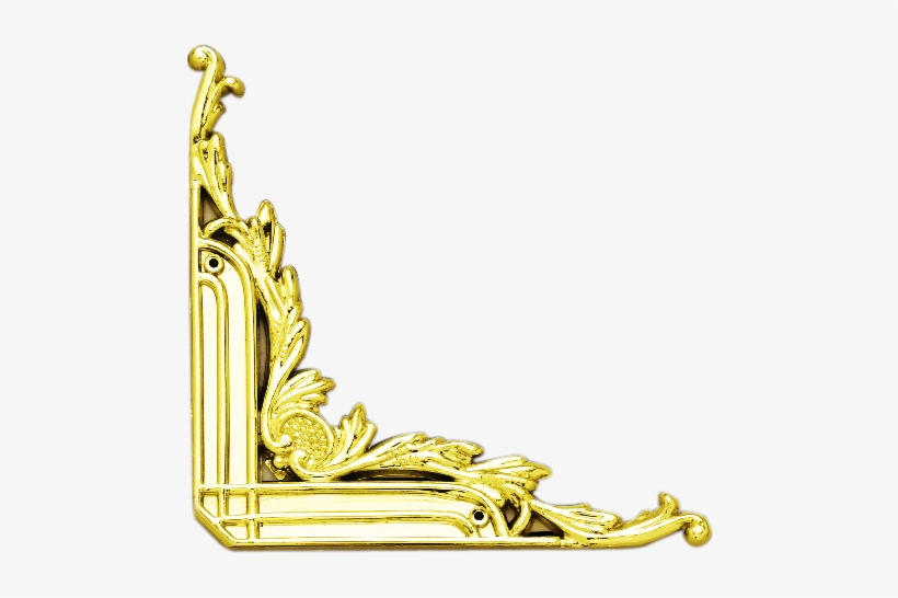 Gold Trim Png - Hd Gold Corner Png, transparent png #2297008