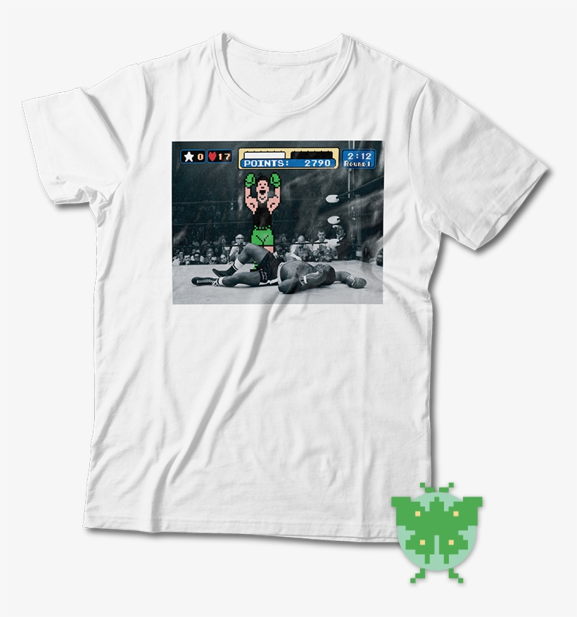 Mac Vs Liston White Tshirt - Sports In America,1960-1969, transparent png #2297460