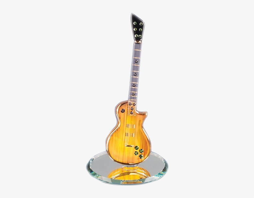 Glass Baron ~ Classic Woodgrain Guitar ~ 22 Kt Gold - Electric Guitar, transparent png #2297866