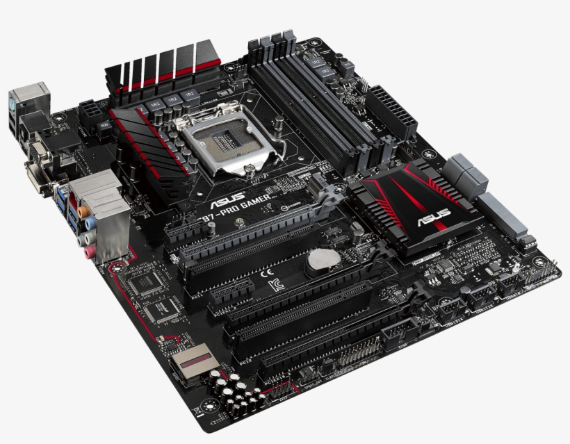 Asus Lanza La Placa Base Z97 Pro Gamer Gaming Mbasus - Asus H97-pro Gamer Lga1150 Socket Motherboard, transparent png #2297997