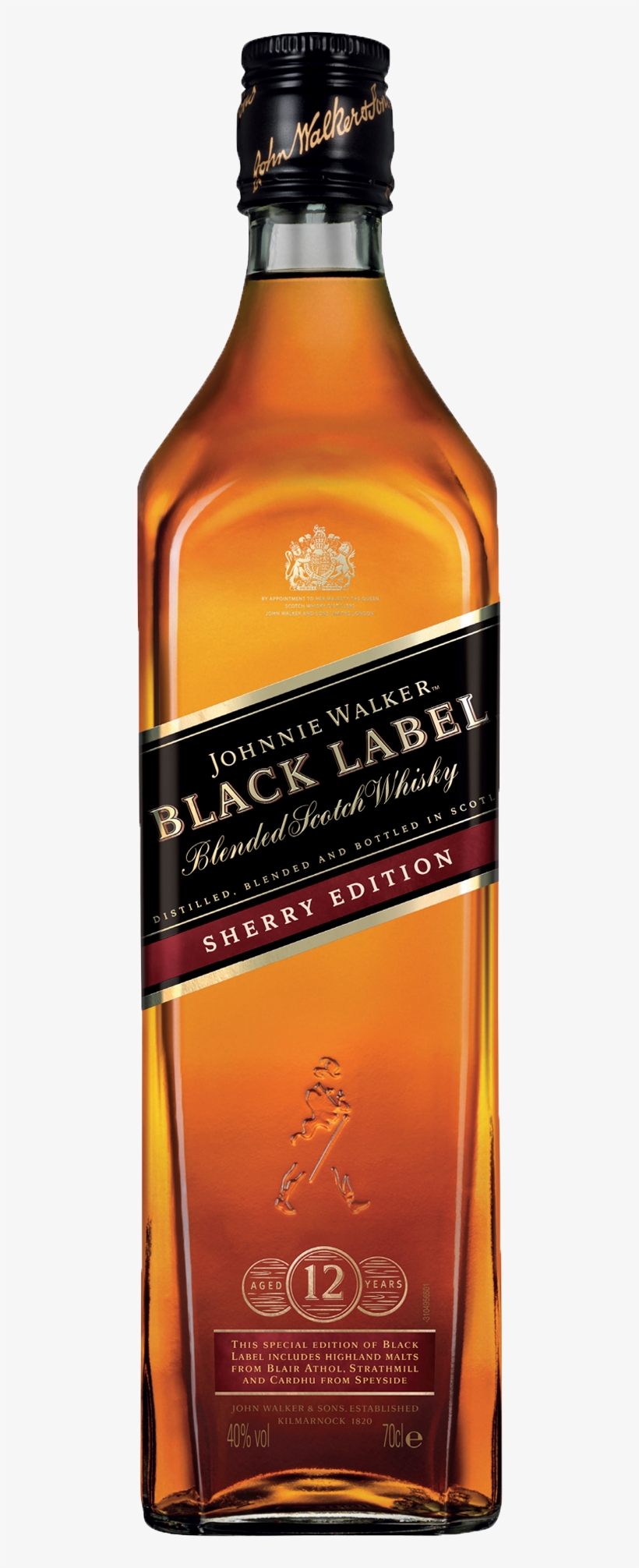 Johnnie Walker Black Label Sherry Edition Scotch Whisky - Johnnie Walker Black Sherry, transparent png #2298104