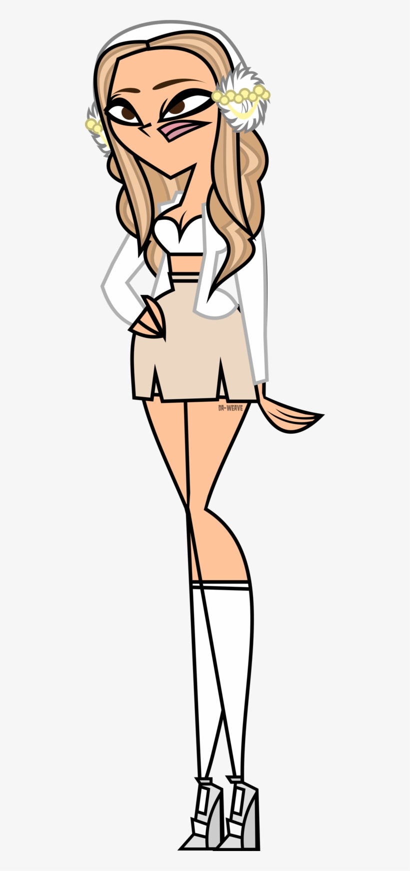 Chanel3 By Da Weave-d9fzllk - Total Drama Scream Queens, transparent png #2298284