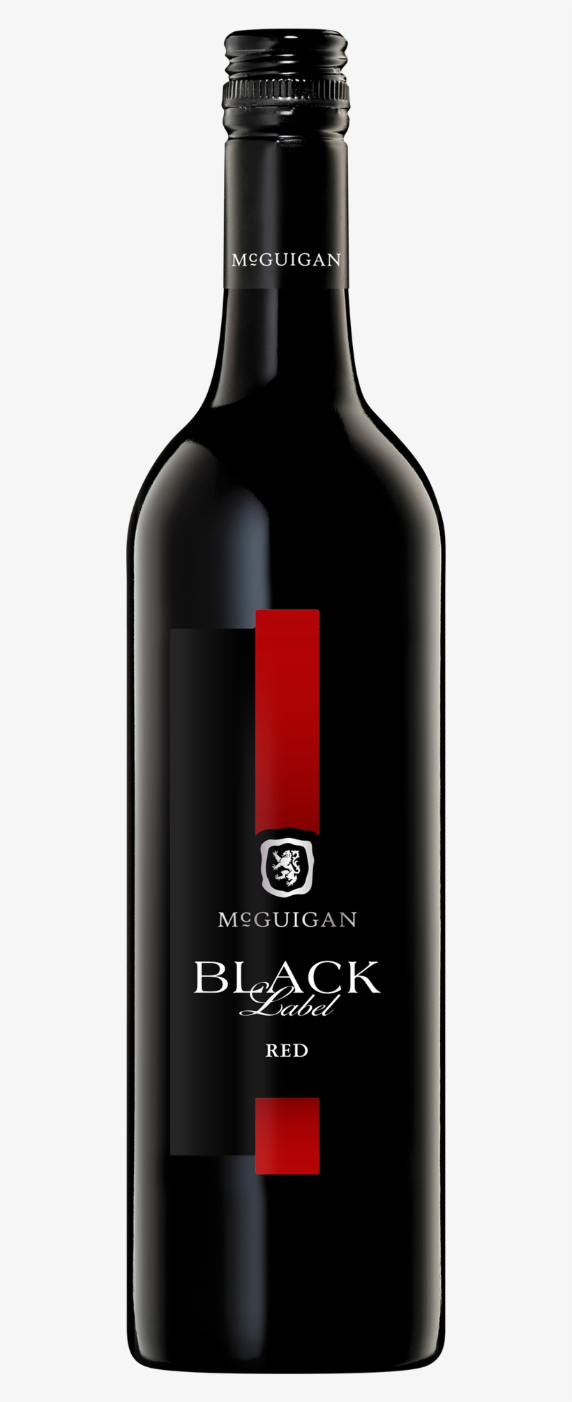 Mcguigan Black Label Red Bottle - Mcguigans Black Label Red Wine, transparent png #2298353
