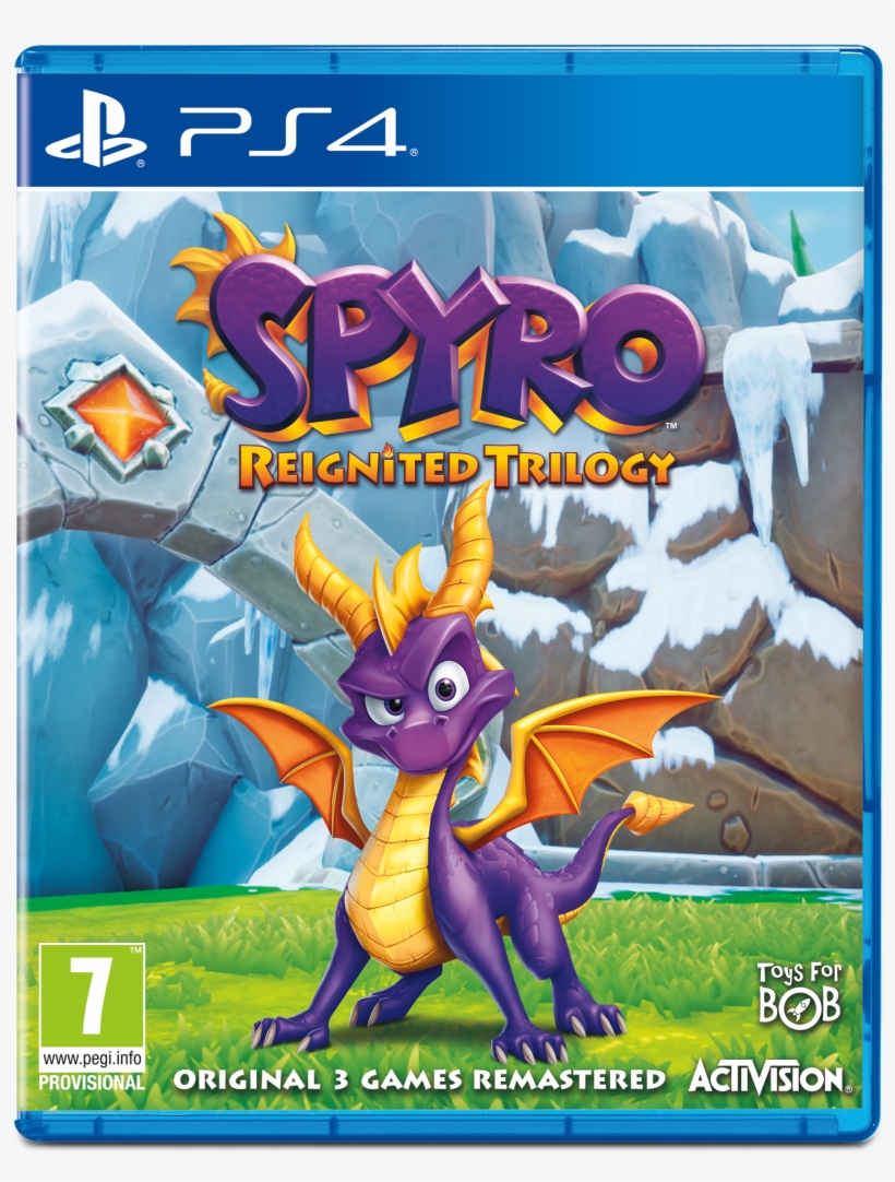 Spyro Reignited Trilogy Ps4 £34 - Flat Out: 4 Total Insanity (ps4), transparent png #2298443