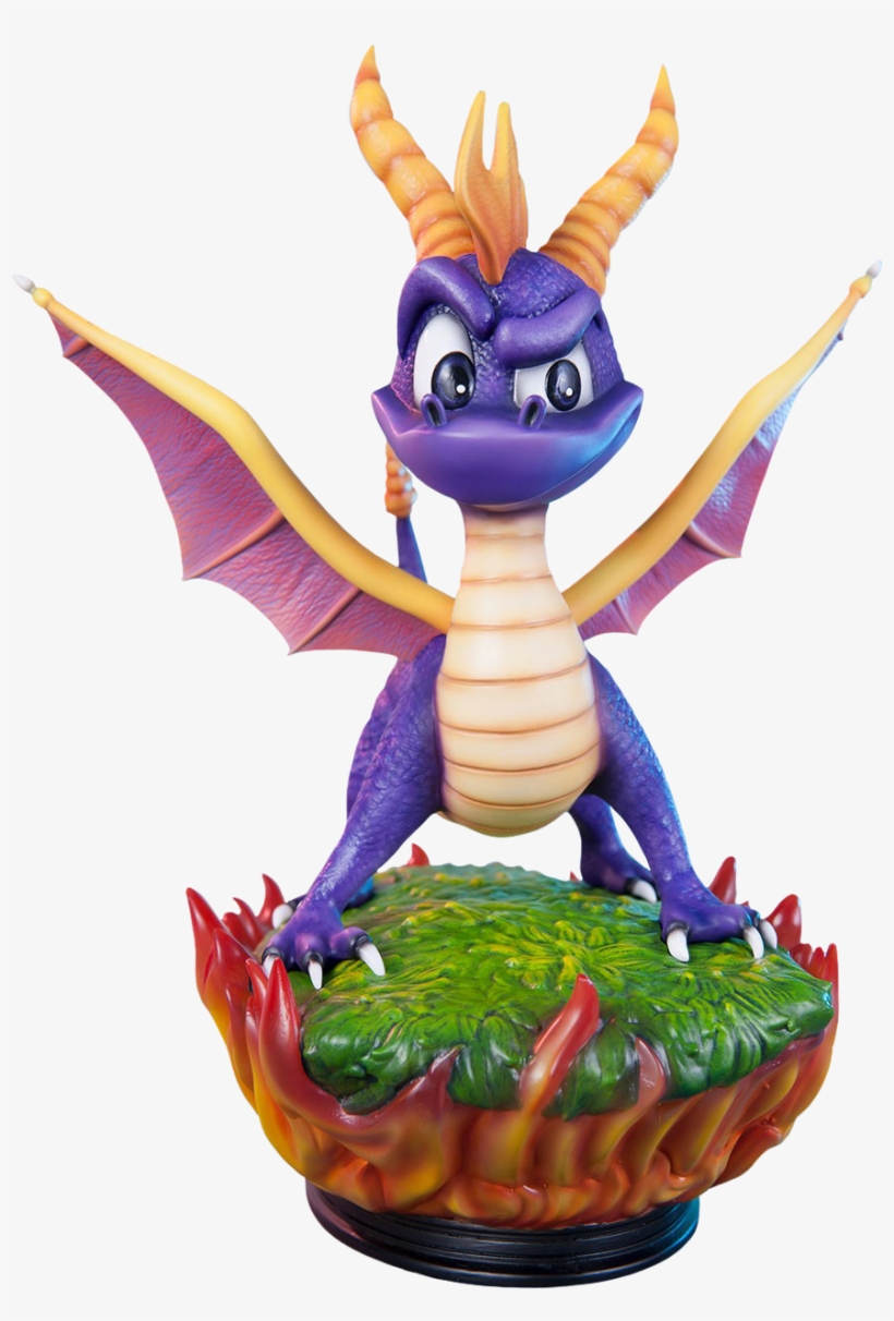 Spyro The Dragon - Spyro The Dragon Statue Figure By First 4 Figures, transparent png #2298482
