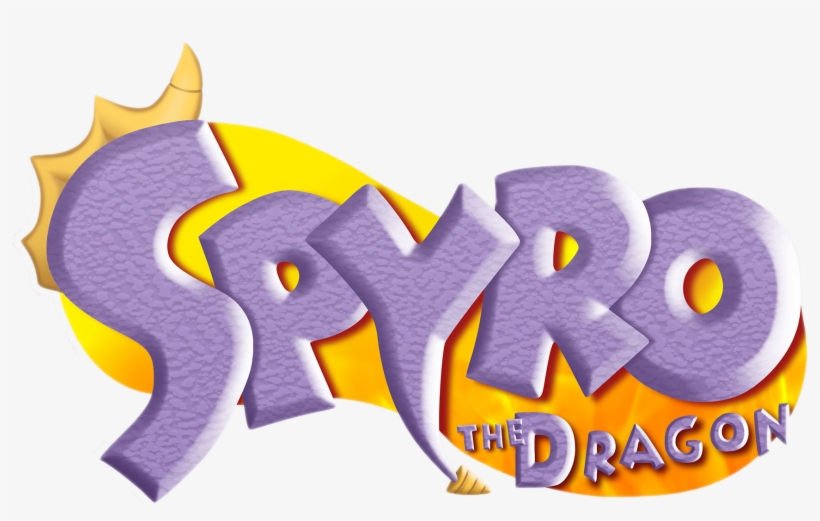 Spyro The Dragon - Spyro The Dragon Logo, transparent png #2298486
