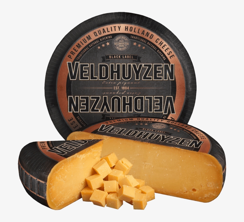Veldhuyzen Black Label - Fromage Gouda Nature Veldhuyzen, transparent png #2298637