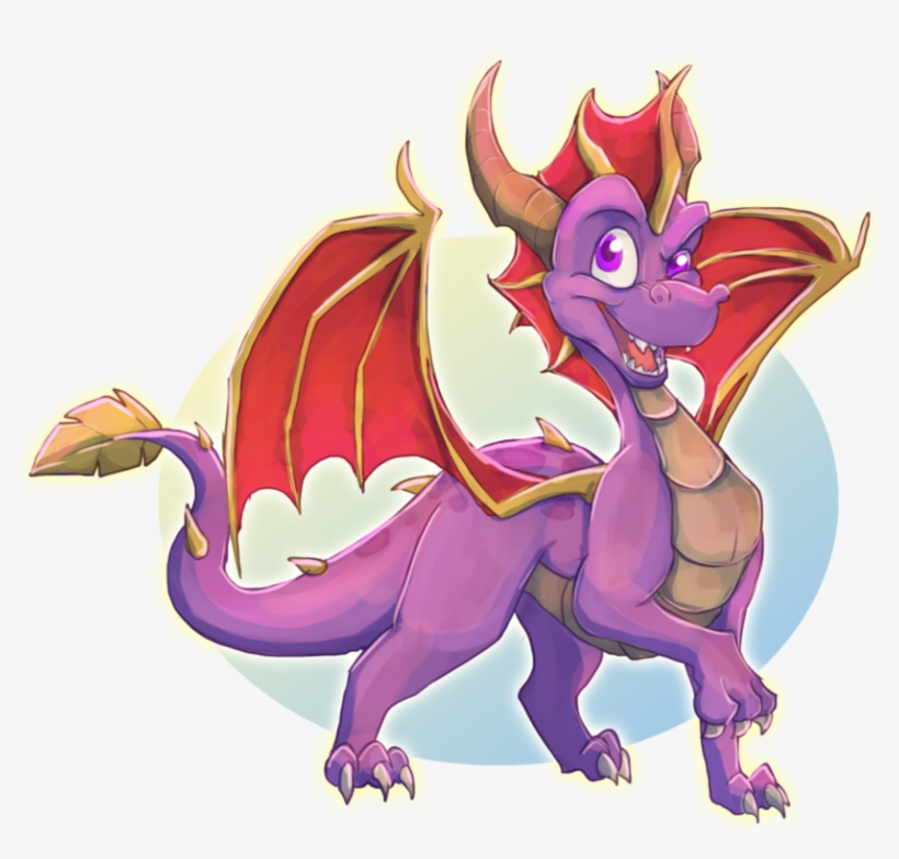 Spyro The Dragon By Blaze-tfd On Deviantart - Blaze Tfd, transparent png #2298790