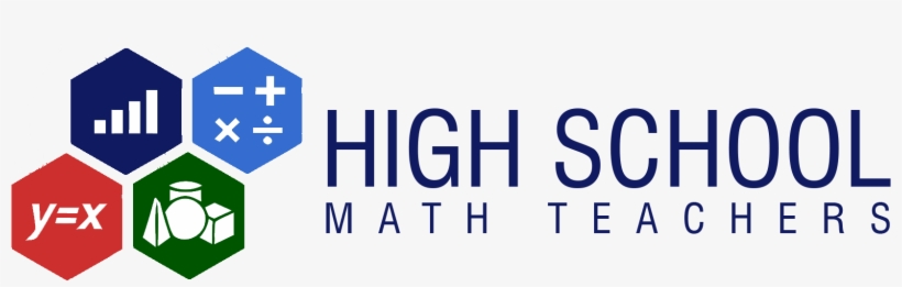 High School Math Teachers - High School Math Logo, transparent png #2299015