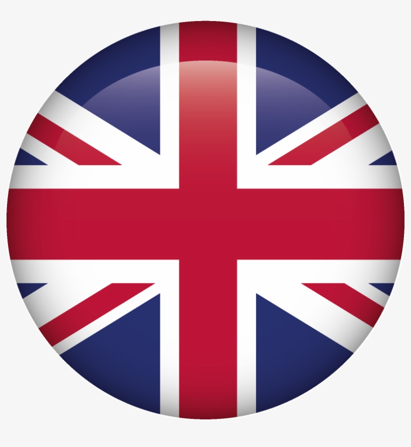 Uk-flag - British Flag Circle Icon, transparent png #2299606