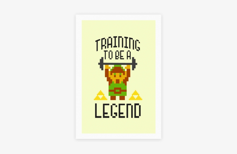 Training To Be A Legend Poster - Legend Tank Top, transparent png #2299723