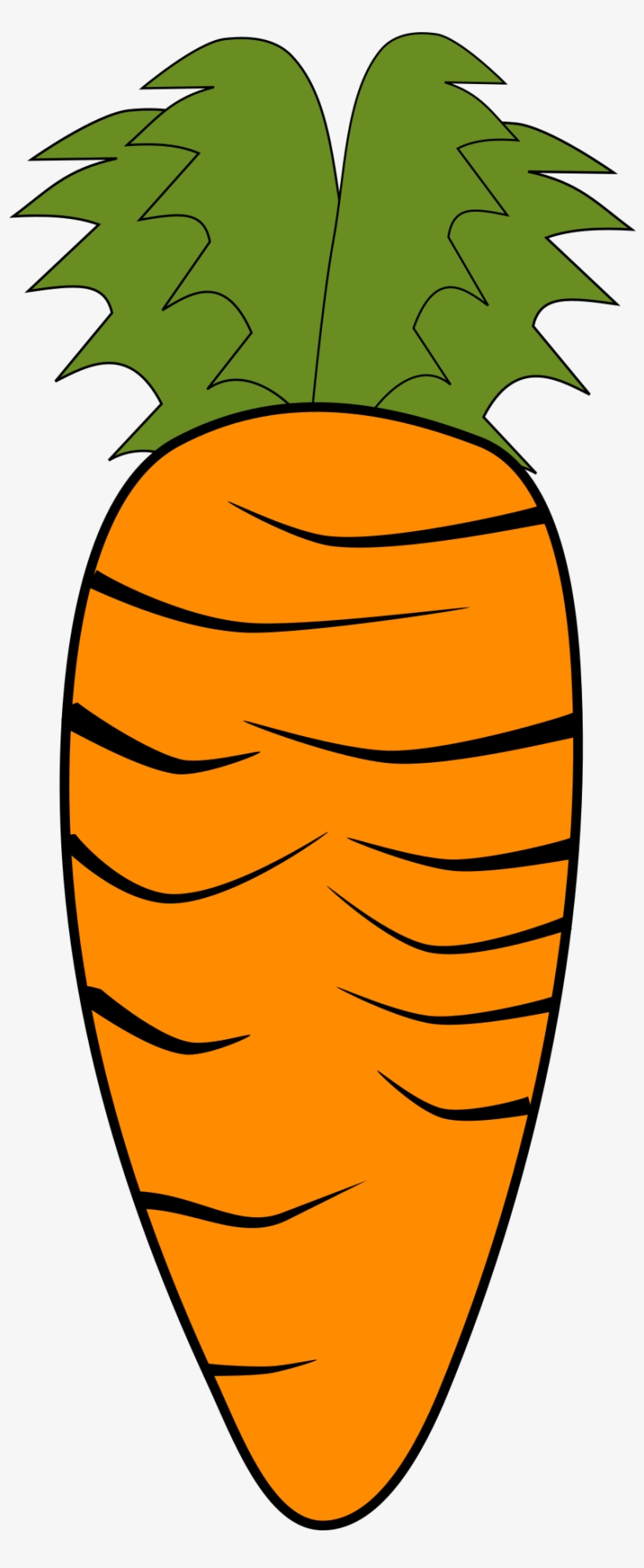 Clipart Carrot - Morcov Clipart, transparent png #230097