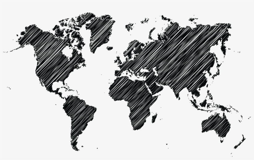 Free Clipart Of A World Map New Clip Art - World Map World Icon Png, transparent png #230119