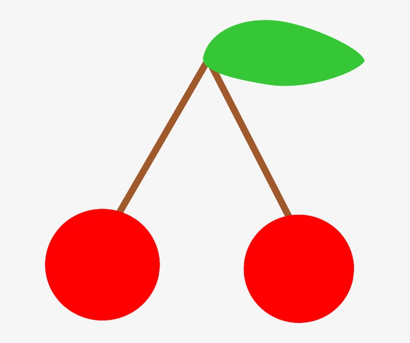 Simple, Food, Fruit, Symbol, Cherries, Cherry - Cherries Symbol, transparent png #230434