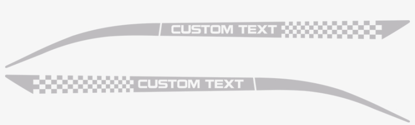 Dodge Avenger Rear Quarter Stinger Stripes - Vehicle, transparent png #230622