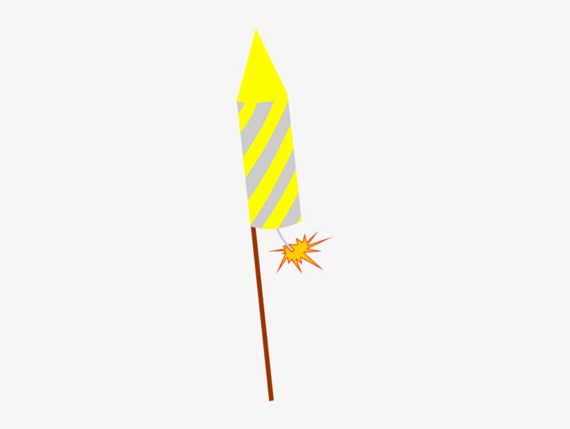 Rocket Firework Clipart - New Year Rocket Png, transparent png #230656