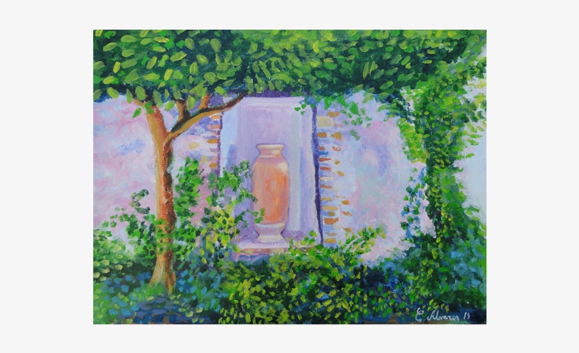 The Niche Of The Castle Sketch In Acrylic On Paper - Painting, transparent png #230709