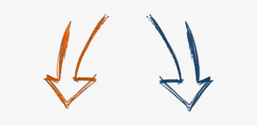 Envío Mails - Flechas Curvas Png, transparent png #230738