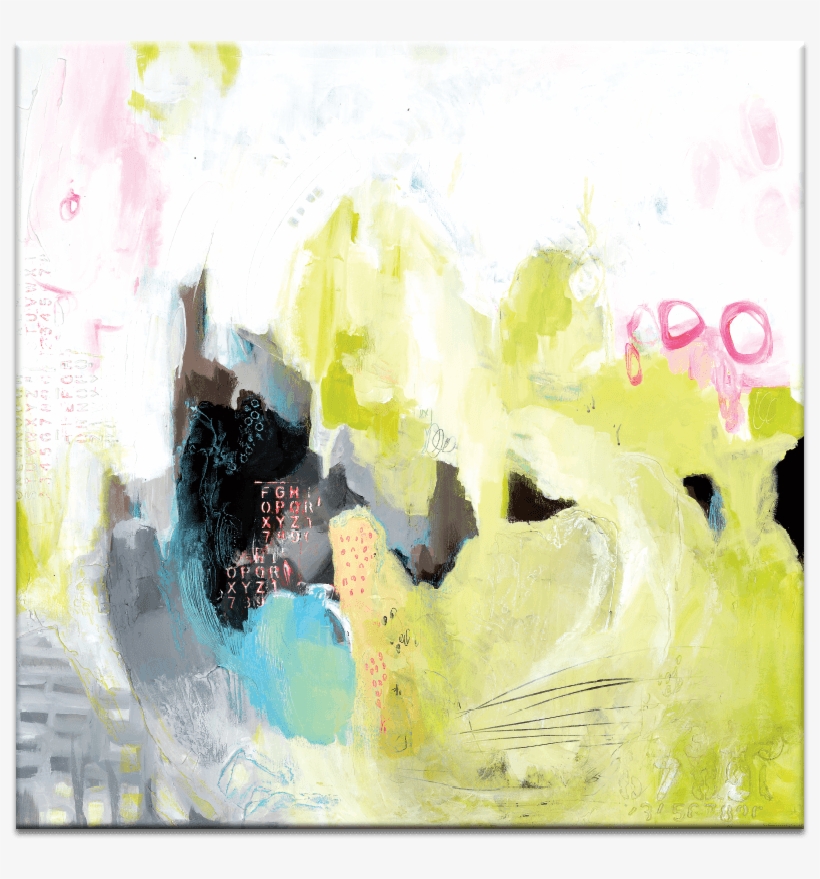 Alphabet City - Alphabet City, Gallery Wrapped Canvas, 40"x40", White,, transparent png #231055