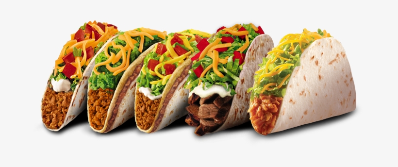 Slider Tacos 2 2013 - Taco Bell Food Transparent, transparent png #231184