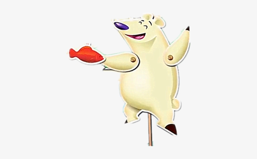 Polar Bear - Cartoon, transparent png #231219