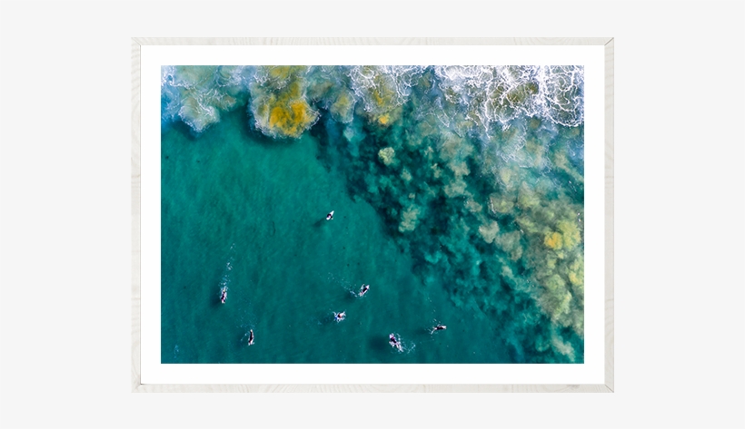 Aerial Photo Print, Queenscliff Beach, Sydney Frame - Picture Frame, transparent png #231435