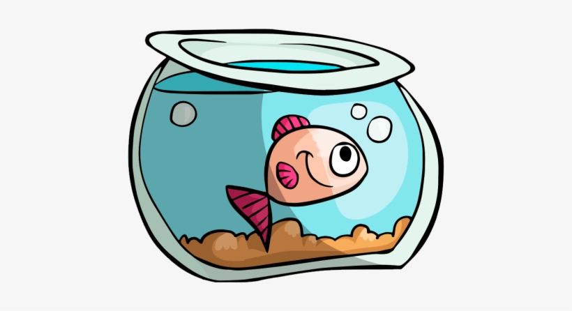 Svg Stock Fish Tank Free On - Fish Tank Cartoon Png, transparent png #231436