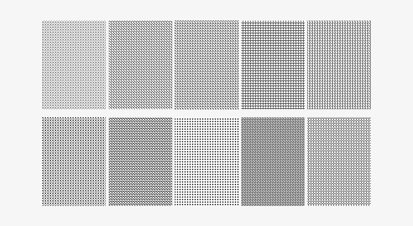Patterns Pixels - Mesh, transparent png #232119