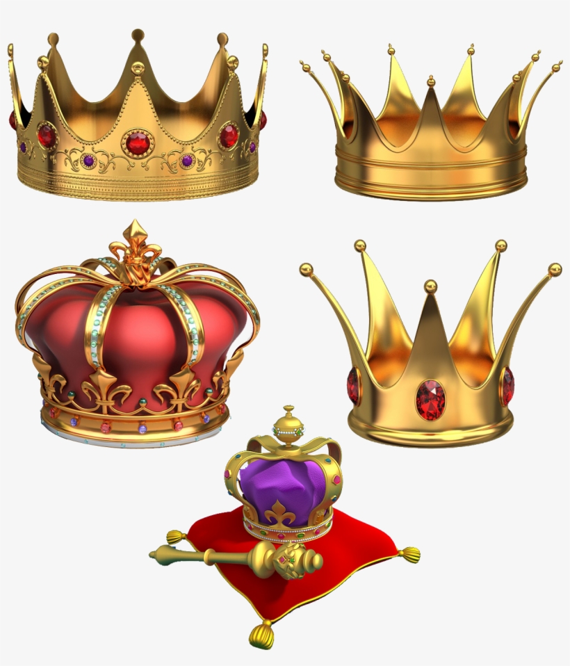 Gold Crowns Crown Png, Gold Crown, Drawing Clothes, - Crown Gold Diamond Psd, transparent png #232156