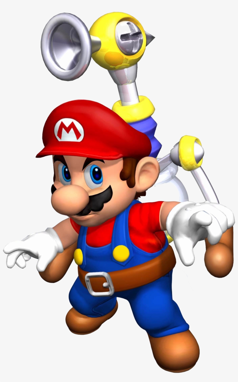 Mario Sms - Super Mario Sunshine Mario, transparent png #232442