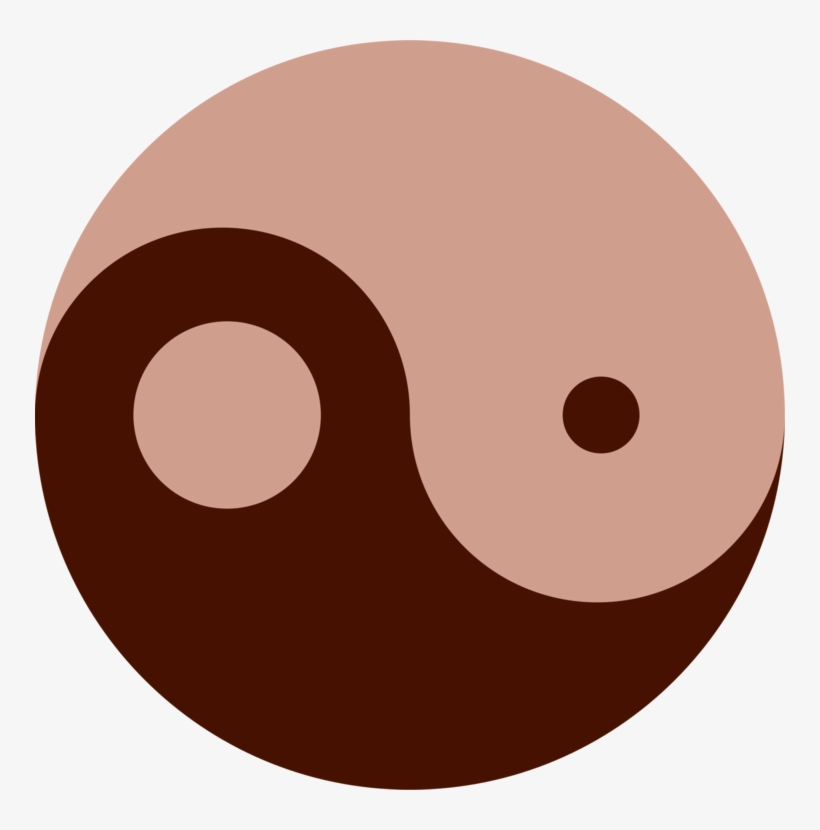 Yin And Yang Computer Icons Complementary Colors Black - Yin And Yang Smiling, transparent png #232629