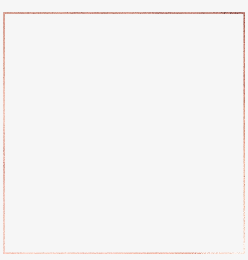 Rose Gold Frame 700w - Paper, transparent png #232660