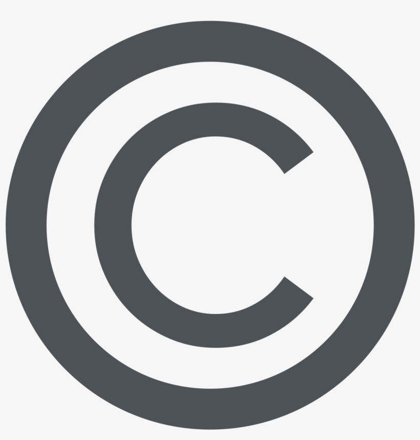Copyright Symbol Transparent Image - Copyright Logo Transparent Background, transparent png #232715
