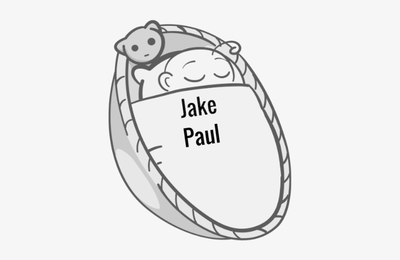 Jake Paul Sleeping Baby, transparent png #232743