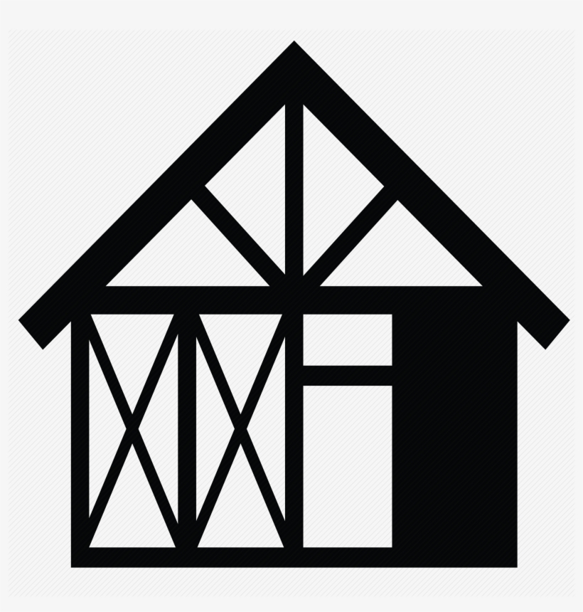 Home Building Icon - Tudor Model House, transparent png #232955