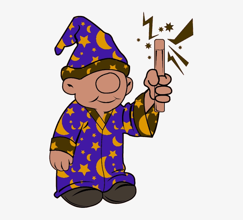 Cute Little Wizard - Clip Art Young Wizard, transparent png #233023