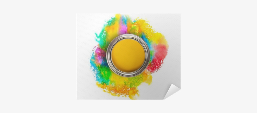 Abstract Colored Blobs On White Background Poster • - Circle, transparent png #233287