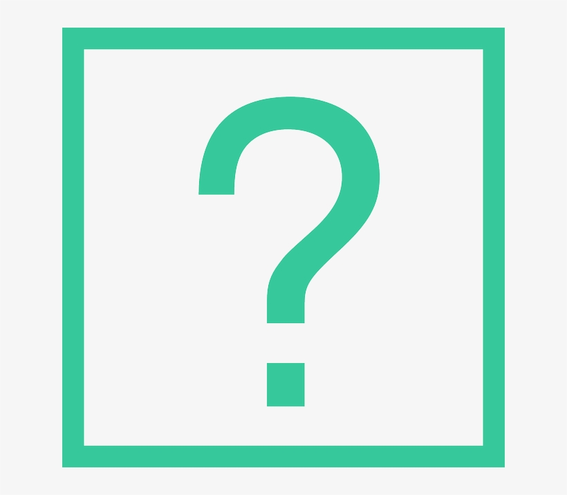 Question, Mark, Symbol - Question Mark Icon Square, transparent png #233355