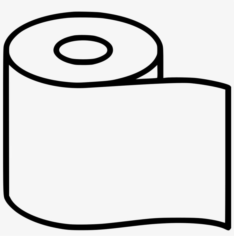 Toilet Paper Svg Png Icon Free Download - Toilet Paper Clipart Svg, transparent png #233401