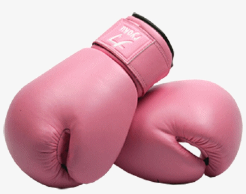 Pink Boxing Gloves Image - Things Made Of Synthetic Fibres, transparent png #233553
