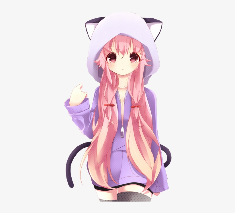 Kawaii Girl Png - Cute Anime Girl Transparent, transparent png #233620